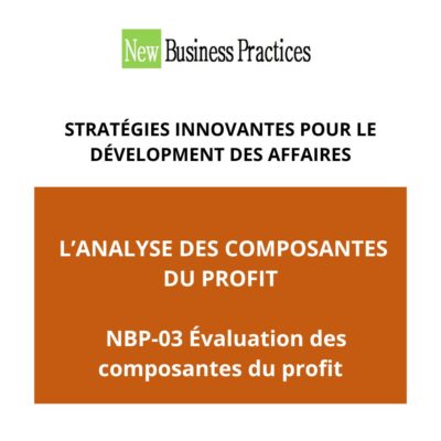 L’ANALYSE DES COMPOSANTES DU PROFIT NBP-03: Évaluations des composantes du profit