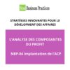 L’ANALYSE DES COMPOSANTES DU PROFIT NBP-04: Implantation de l’ACP